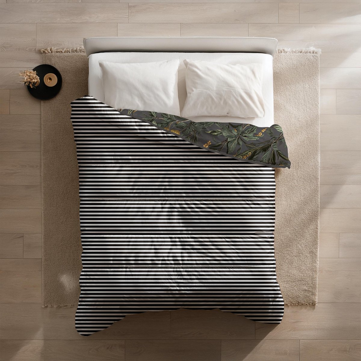 Eazzzy Dekbedden Print - Golden Foliage - 240x200 cm