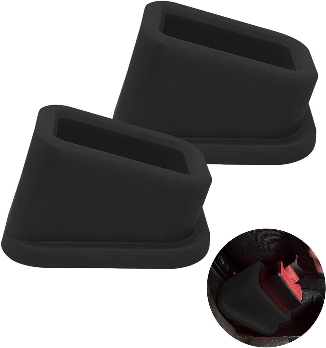 Allecta - Autogordelbeugel 2 stuks, veiligheidsgordelhouder auto-accessoires