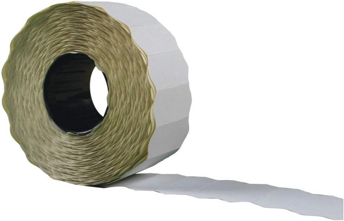 Witte etiketten, 10 rollen à 1500 zelfklevende etiketten