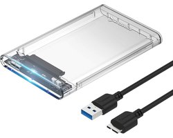 Externe Harde Schijf Behuizing 2.5 inch SATA naar USB 3.0 - Tool-Free en UASP Ondersteuning
