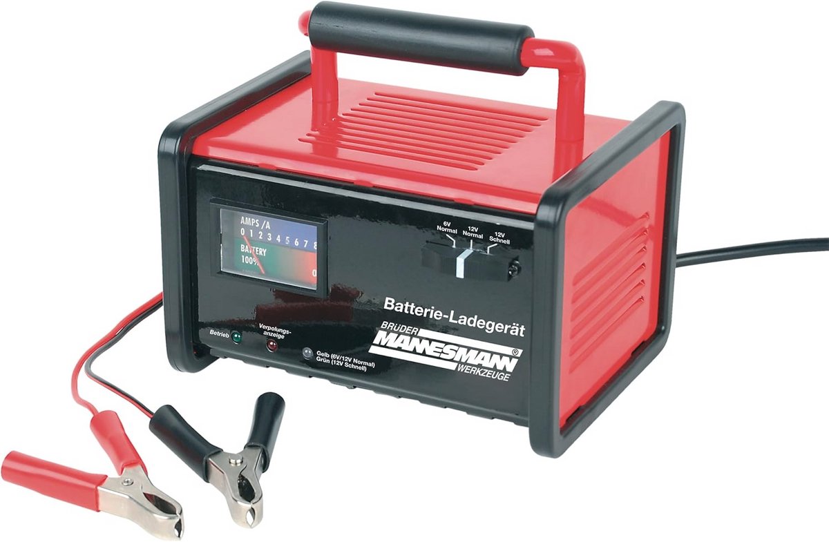 Acculader 6V en 12V - 2/8 Ampère RMS voor veilige en snelle oplaadmogelijkheden
