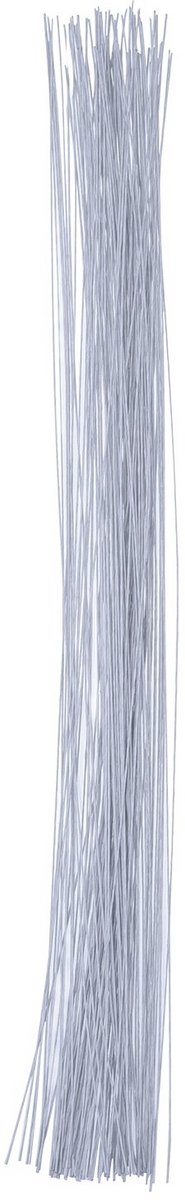 Aluminium Bloemendraad 35 cm, 26 Gauge, Wit - 100 Stuks