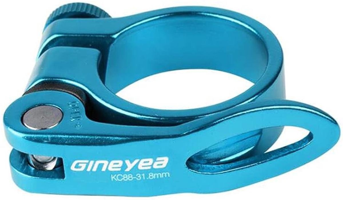 Zadelklem voor fiets met snelspanhendel - 31,8 mm en 34,9 mm