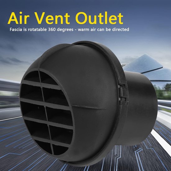 60mm Edge Air Conditioner - Wind Deflector - Side Exit - Roof ...