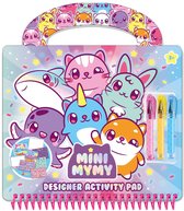 Totum Mini MyMy Doeboek - Activiteitenboek - Tekenen, schrijven en stickeren - Speelgoed Kinderen - Knutselen - Voor meisjes en jongens - Ook voor kleuters - Vanaf 3 jaar