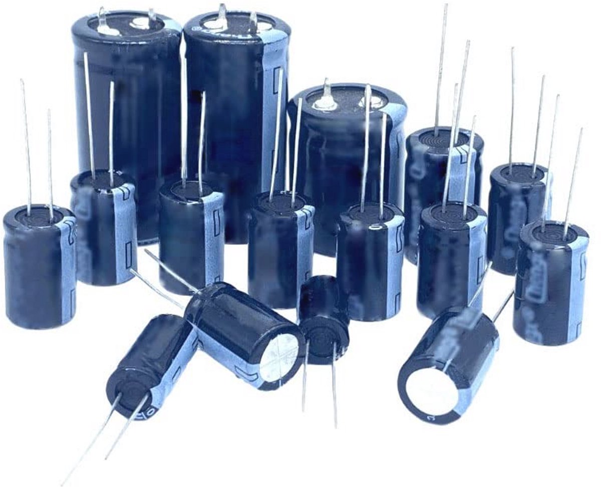 Aluminium Elektrolytische Condensatoren 35V 220uF - 20 Stuks