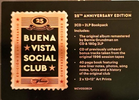 25th Anniversary Edition boxset met 2 CD, 2 LP, boek en art prints.