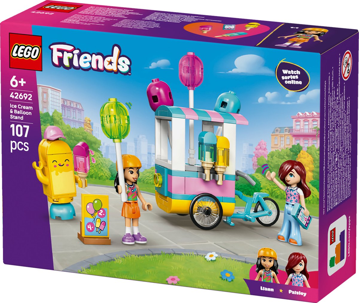 LEGO - Friends Ijsjes en Ballonnenkraam - Set 42692 — afbeelding 8