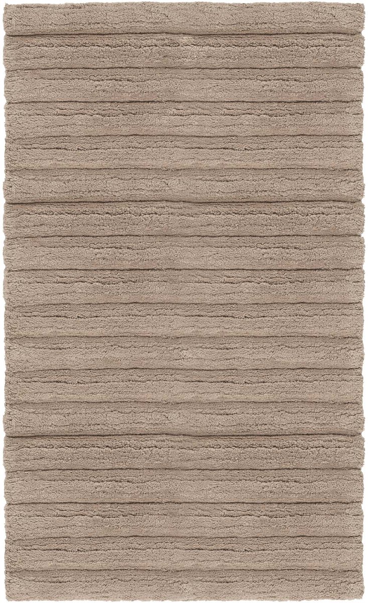 Heckettlane Badmat Vivienne - Badkamermat - Antislip tapijt - 70x120 cm - Beige