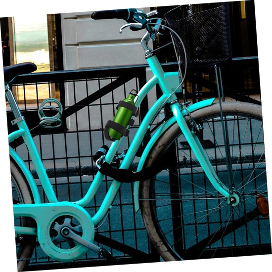 Verstelbare bidonhouderriem voor fietsen - Bluetooth-luidsprekerriem - Lichtgewicht en elastische riem - Eenvoudig te installeren - Multifunctionele fietsbeugel - Geschikt voor wandelen, hardlopen en buitenactiviteiten - Groot formaat — afbeelding 3