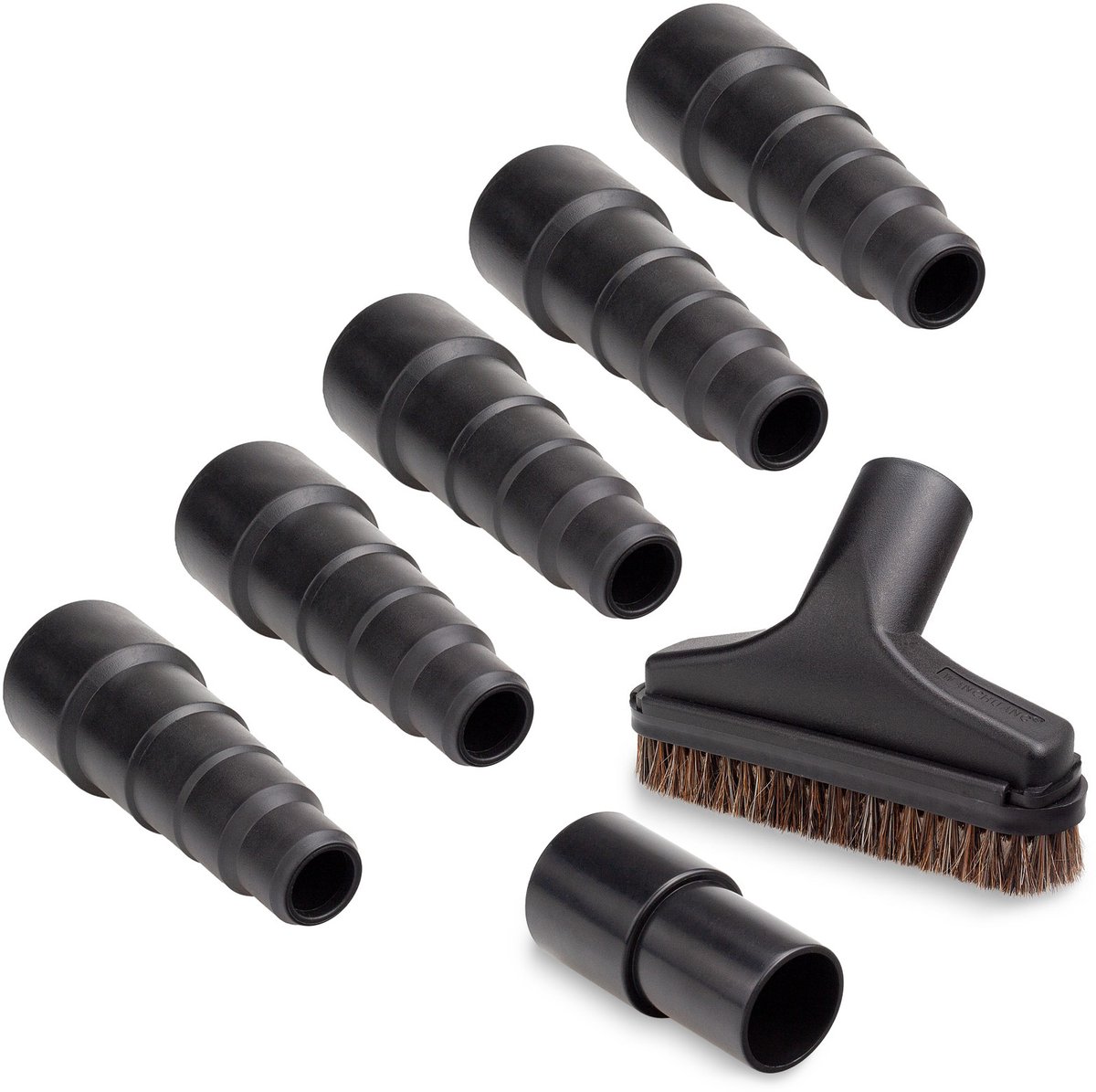 Slangadapter Universeel (5 stuks) met zuigborstel en 32mm slangadapter