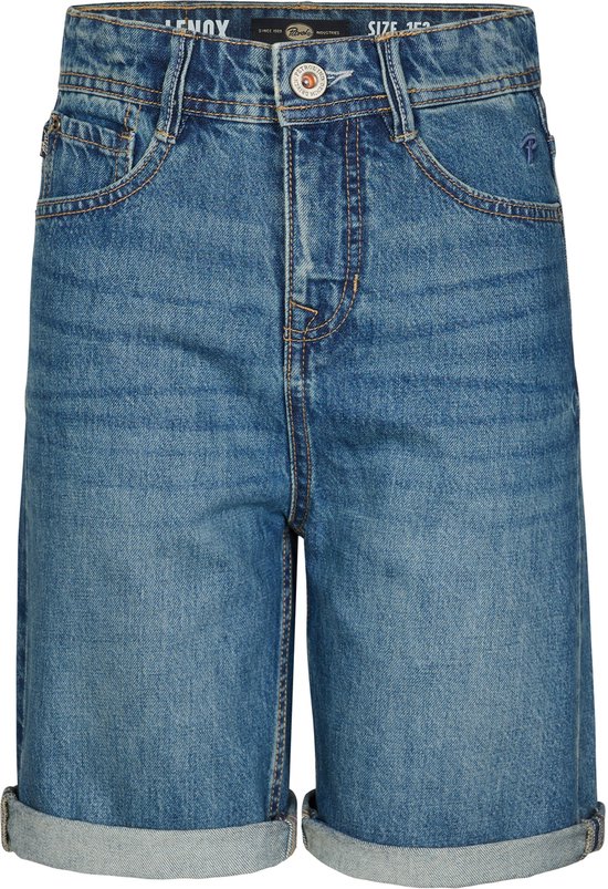 Petrol Industries - Jongens Lenox Loose Denim Short Rosarito - Blauw - Maat 164