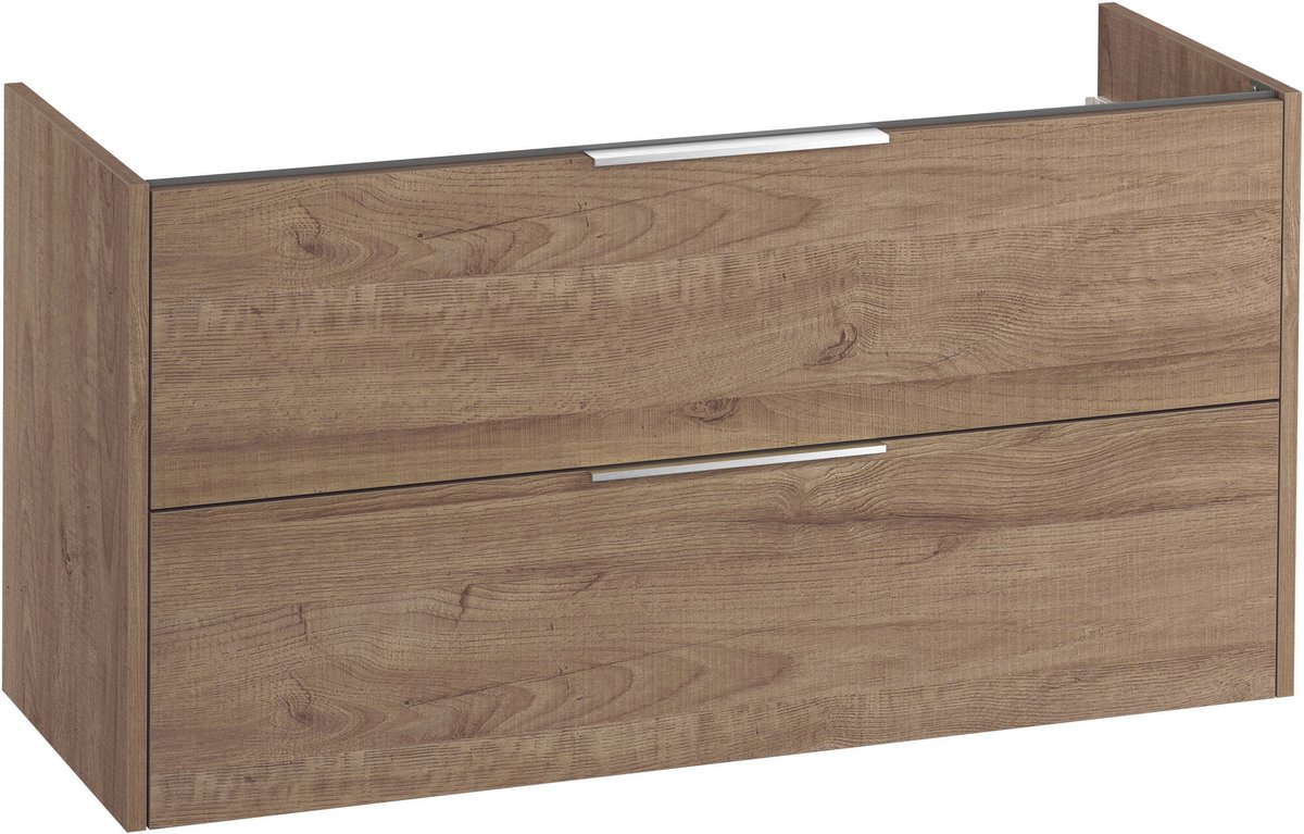 Saqu Lima wastafelonderkast excl. greep 120x50,5x60cm toffee