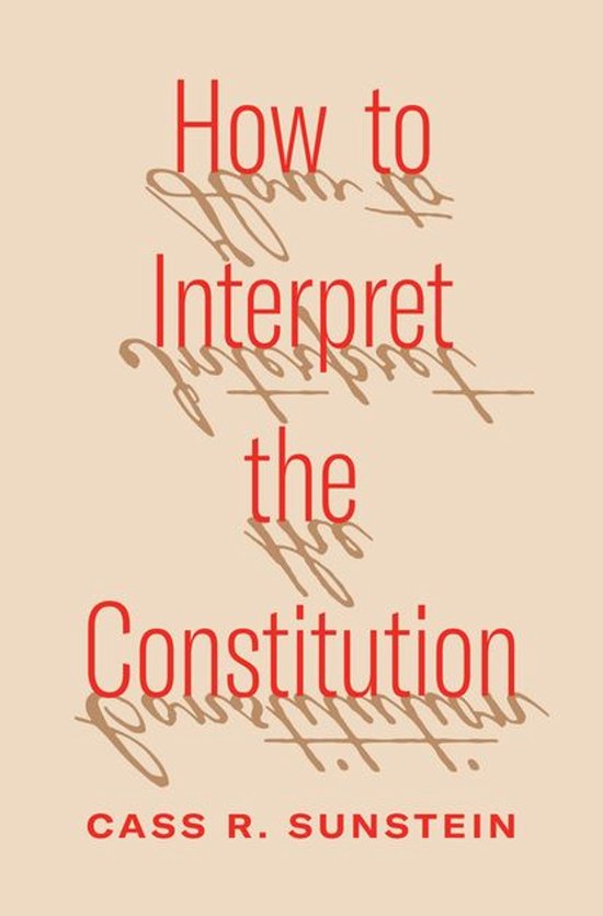 How to Interpret the Constitution - cover