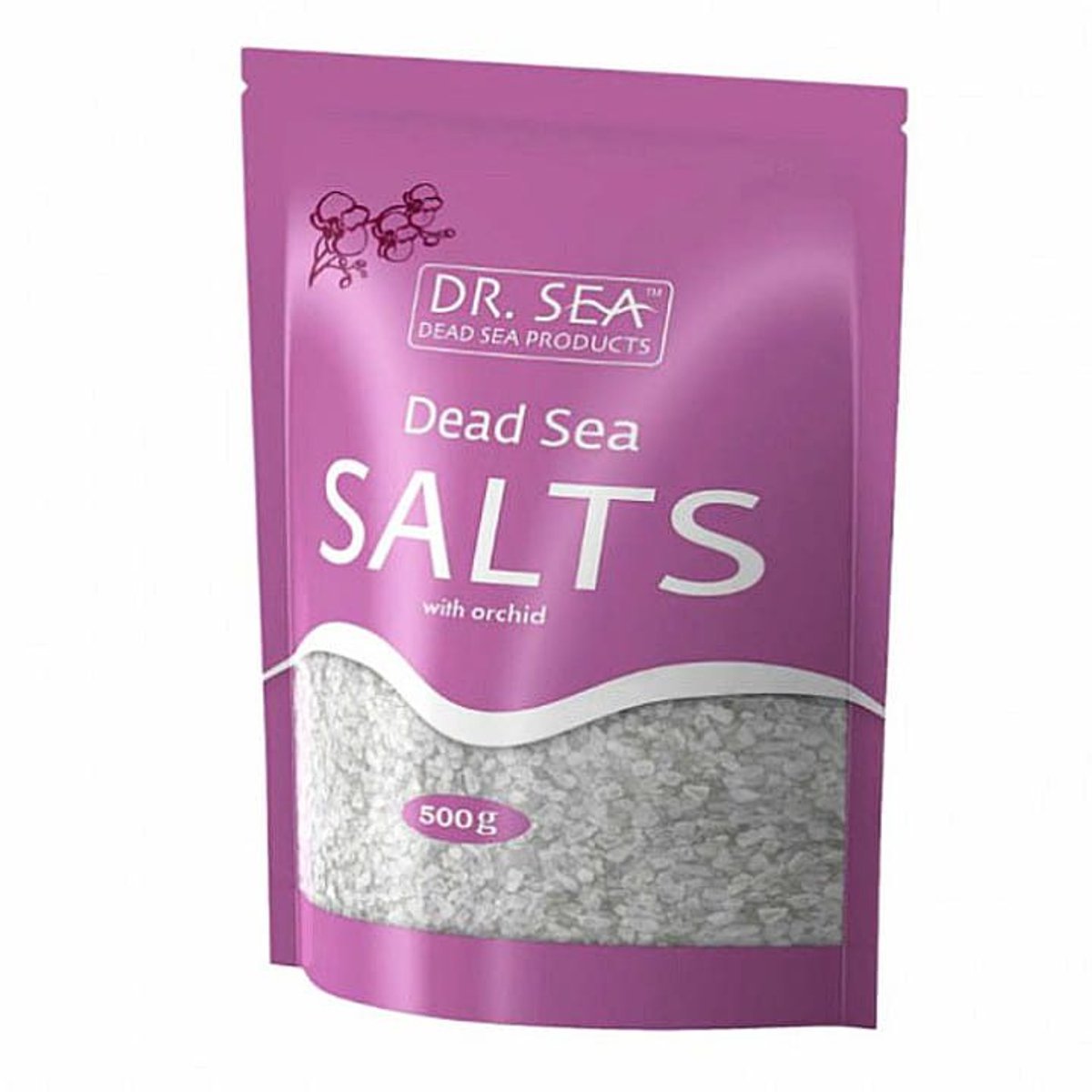 DR SEA - Dode zee Badzout - Orchidee - ontgift de huid - tonifieert - detox 500g