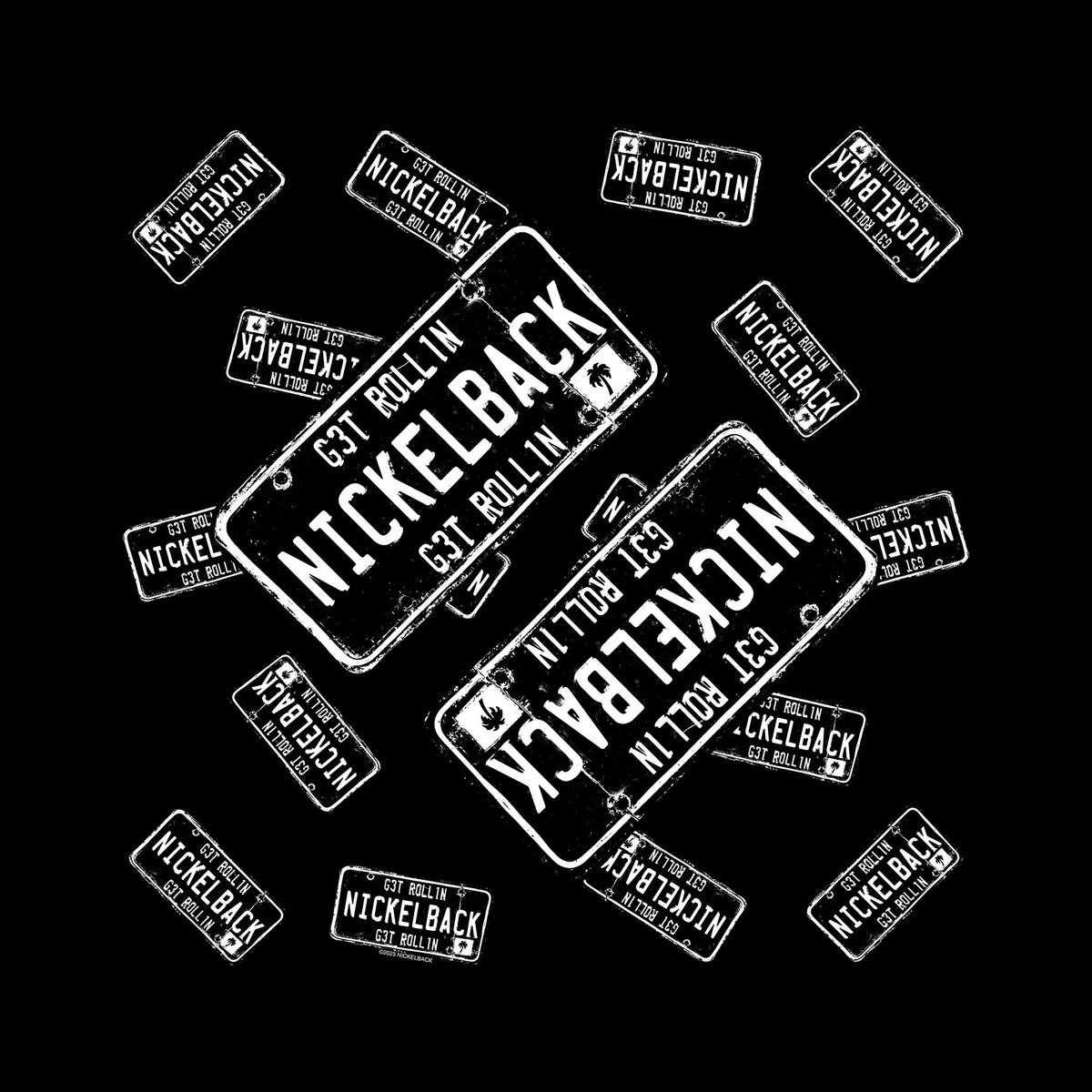 Nickelback Get Rollin' - Bandana