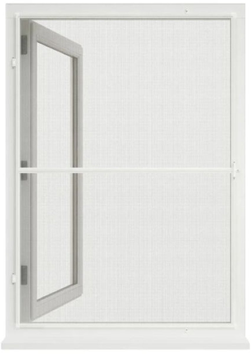 Hamstra Raamhor vast 125x155cm wit