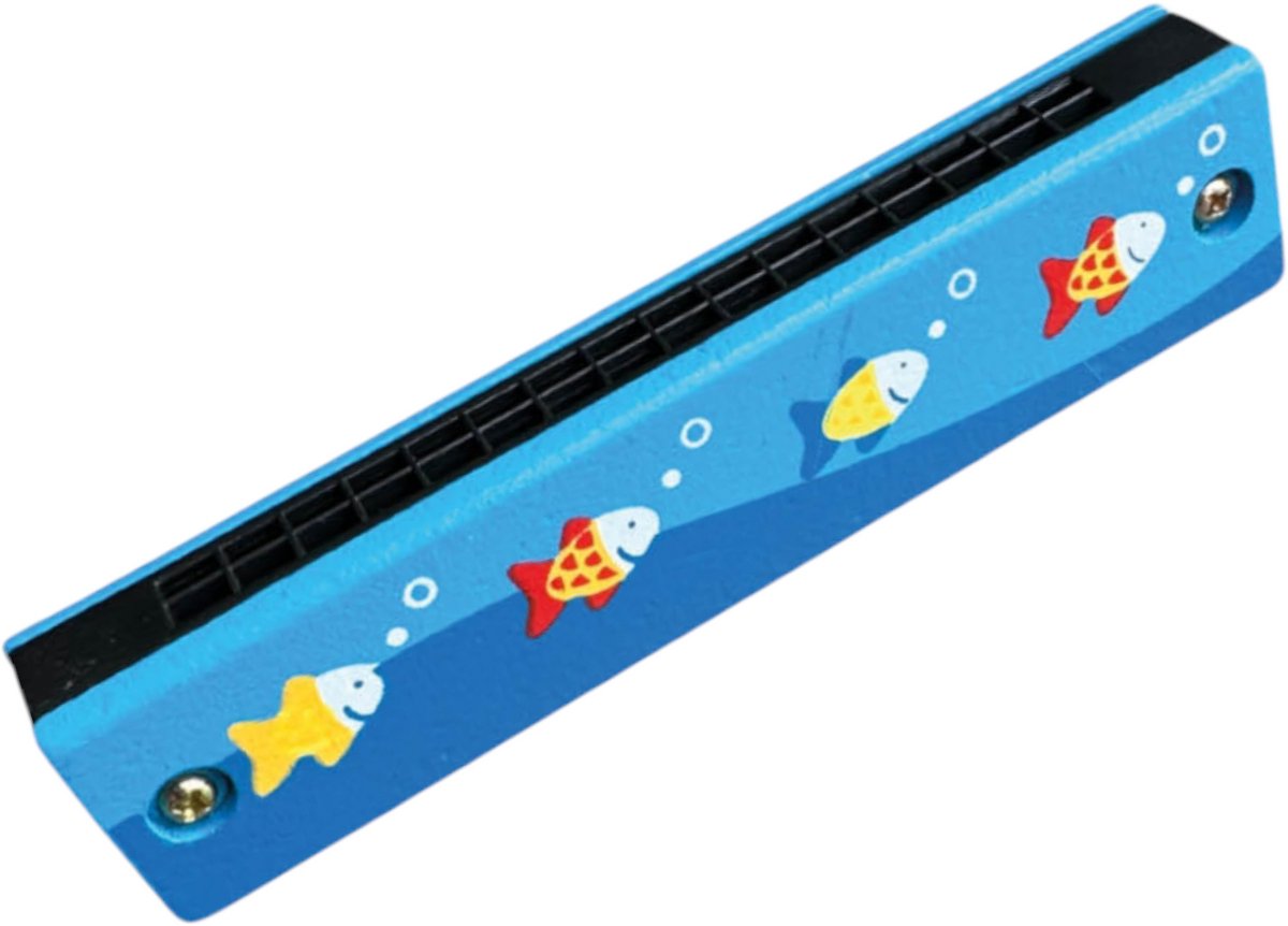 Jobber Toys Mondharmonica kind – Houten Speelgoedinstrument