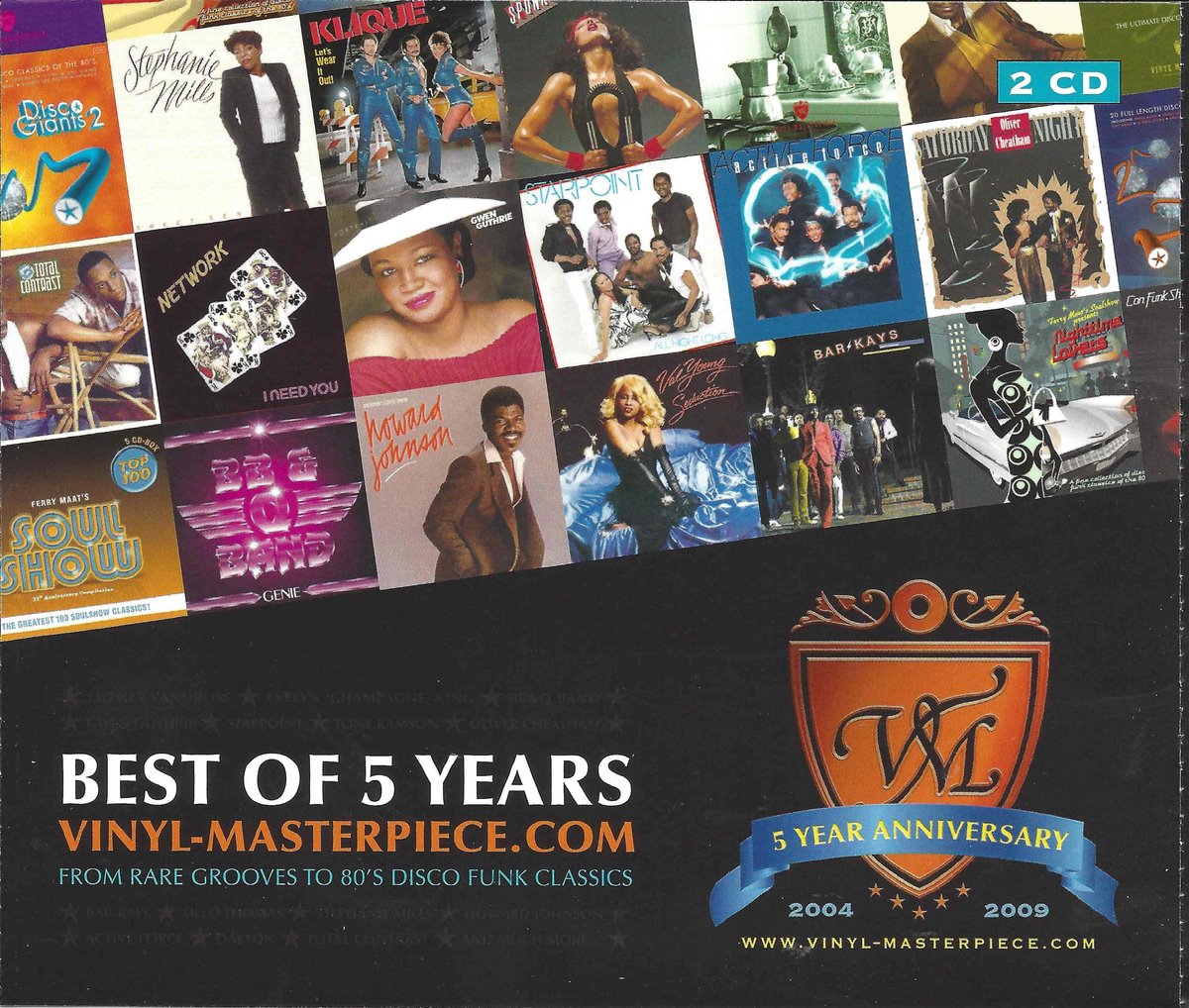 Various Artists - Best Of 5 Years Masterpiece 2004 - 2009 (2 CD)