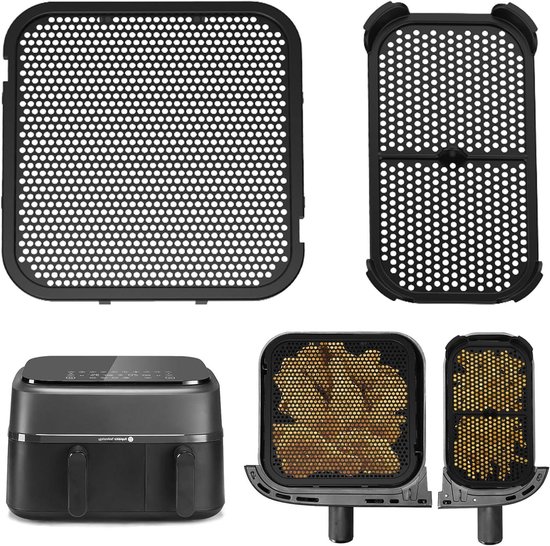 Foto: Philips airfryer accessoireset hd9925 01 bakset voor de airfryer compact