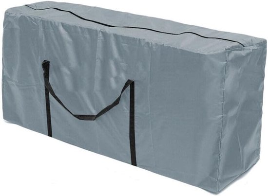Flokoo - Tuinkussentas - Zwart - 173 X 76 X 51 Cm - Opbergtas Voor Tuinmeubelkussens