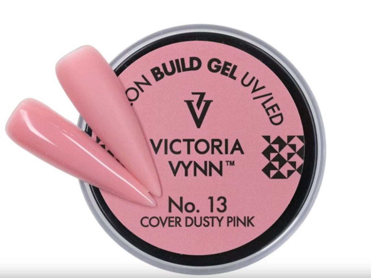 15ml Victoria Vynn – Builder Gel 13 Cover Dusty Pink 15 ml - gelnagels - gel - nagels - manicure - nagelverzorging - nagelstyliste - buildergel - uv / led - nagelstylist - caramdia