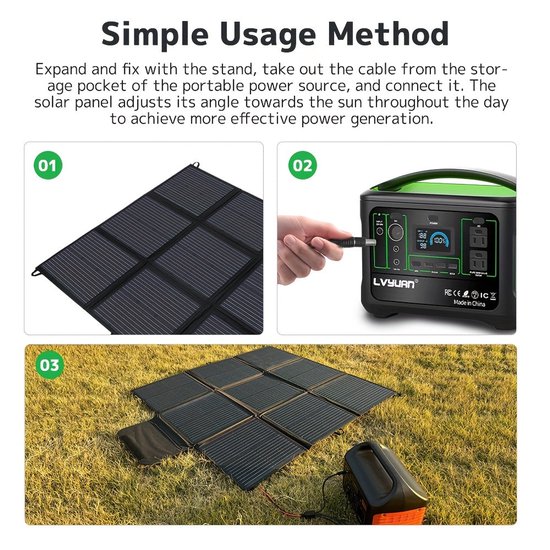 Draagbare Zonnepanelen Kopen | Off Grid Power Station