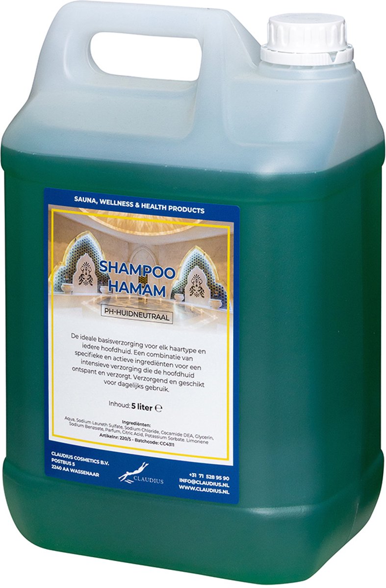 Shampoo Hamam 5 liter - voordeelverpakking - haarverzorging