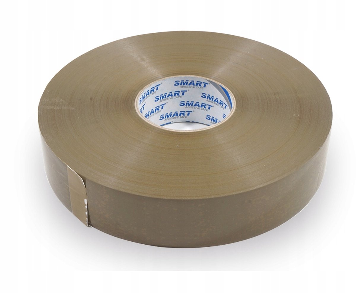 Drizzle Pakkingstape SMART 48mm x 990yd - Kwaliteit met Natuurrubber Kleefstof