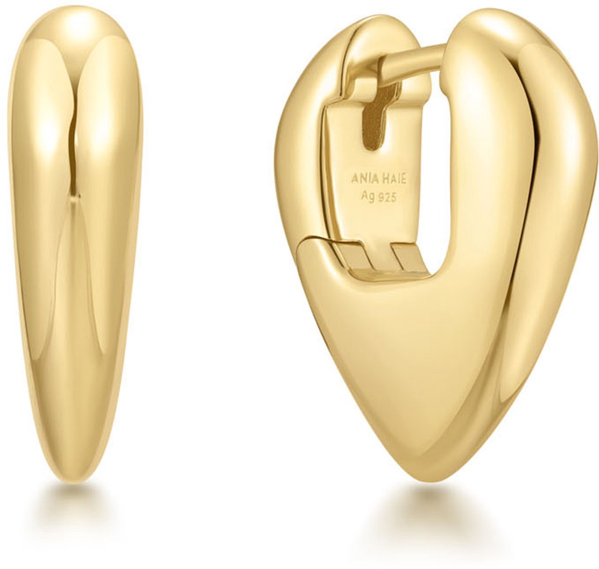 Ania Haie AH E067-10G Trailblazer Dames Oorbellen - Oorringen