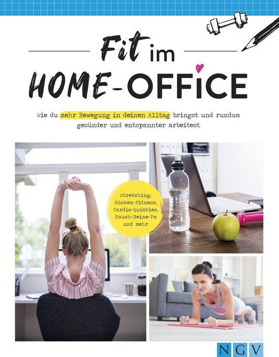 Fit im Home-Office - cover