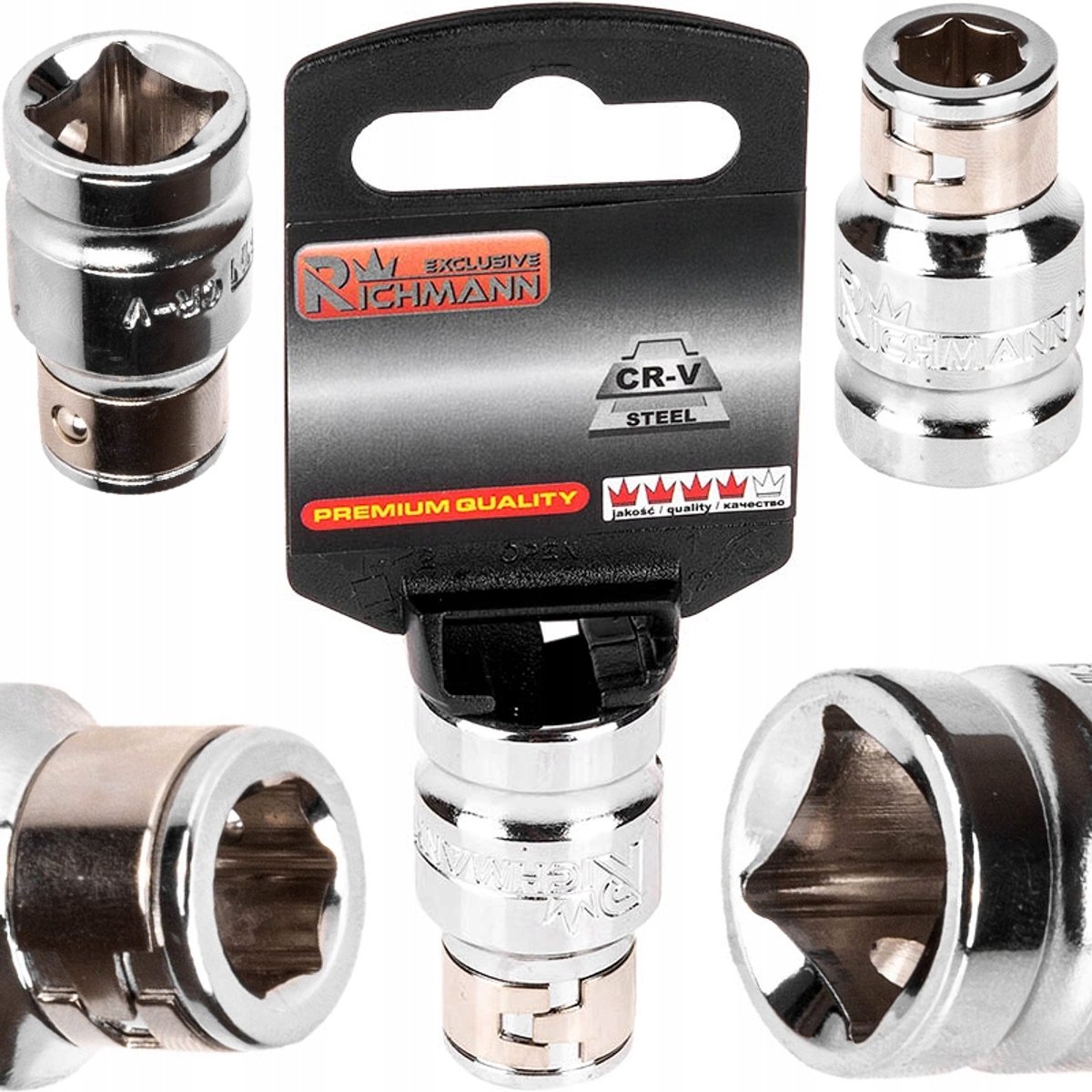 Adapter Bit 10mm 3/8" - Stevige Dop voor Schroefbits
