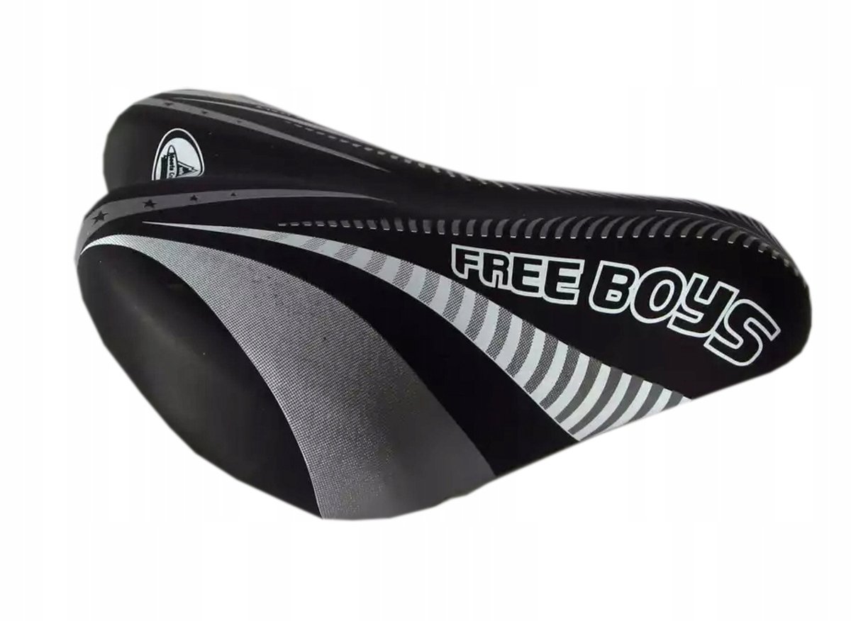 Monte Grappa FLY BABY Fietszadel Junior - Zwart/Grijs