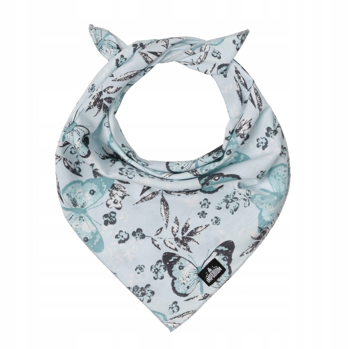 Bandana met vlinders - Zacht katoen, 2 mnd - 9 jaar
