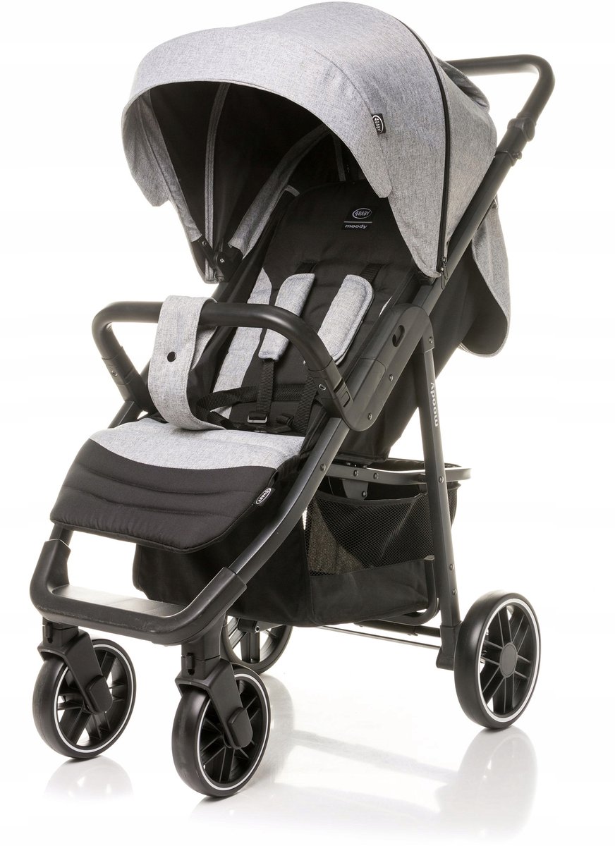 4BABY MOODY kinderwagen - lichtgewicht aluminium, tot 22 kg