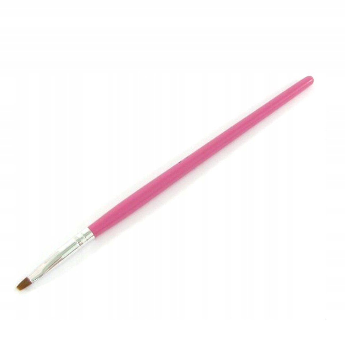 Evershine Gel Kwast #4 Recht Roze - Professionele manicuretool
