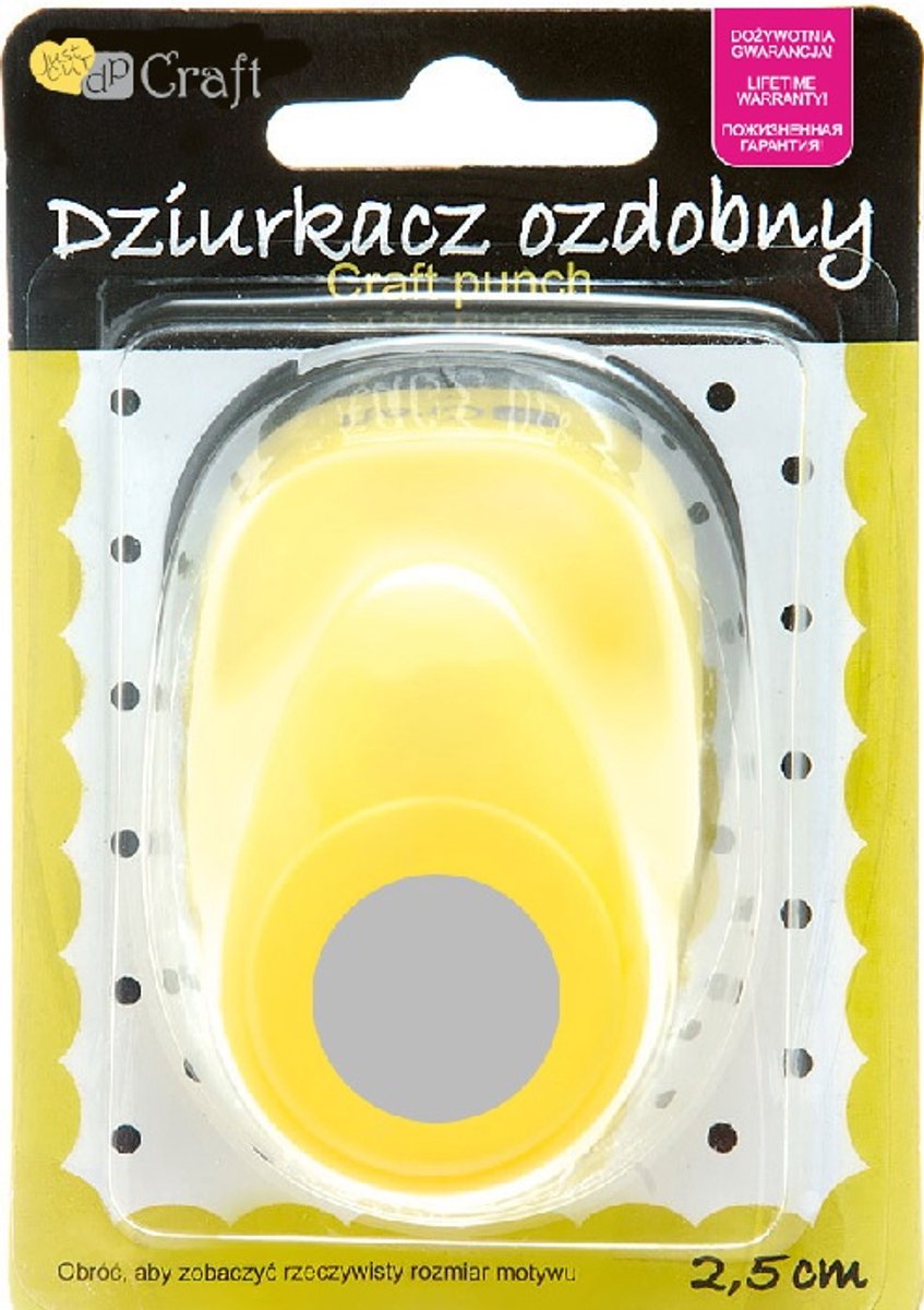 Cirkelpons 22-25mm voor Kalenders en Kaarten