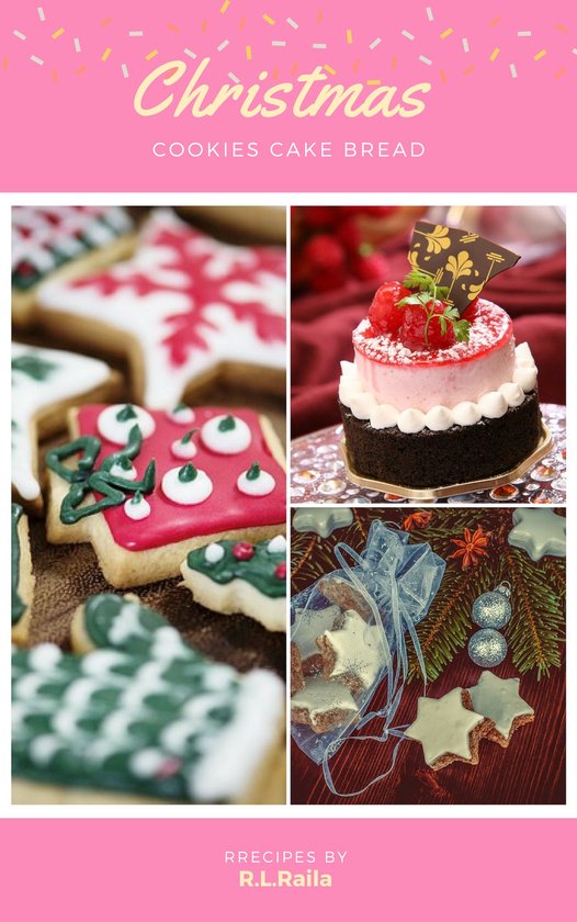 cookbook 1 - Christmas for cookies cake bread - cover