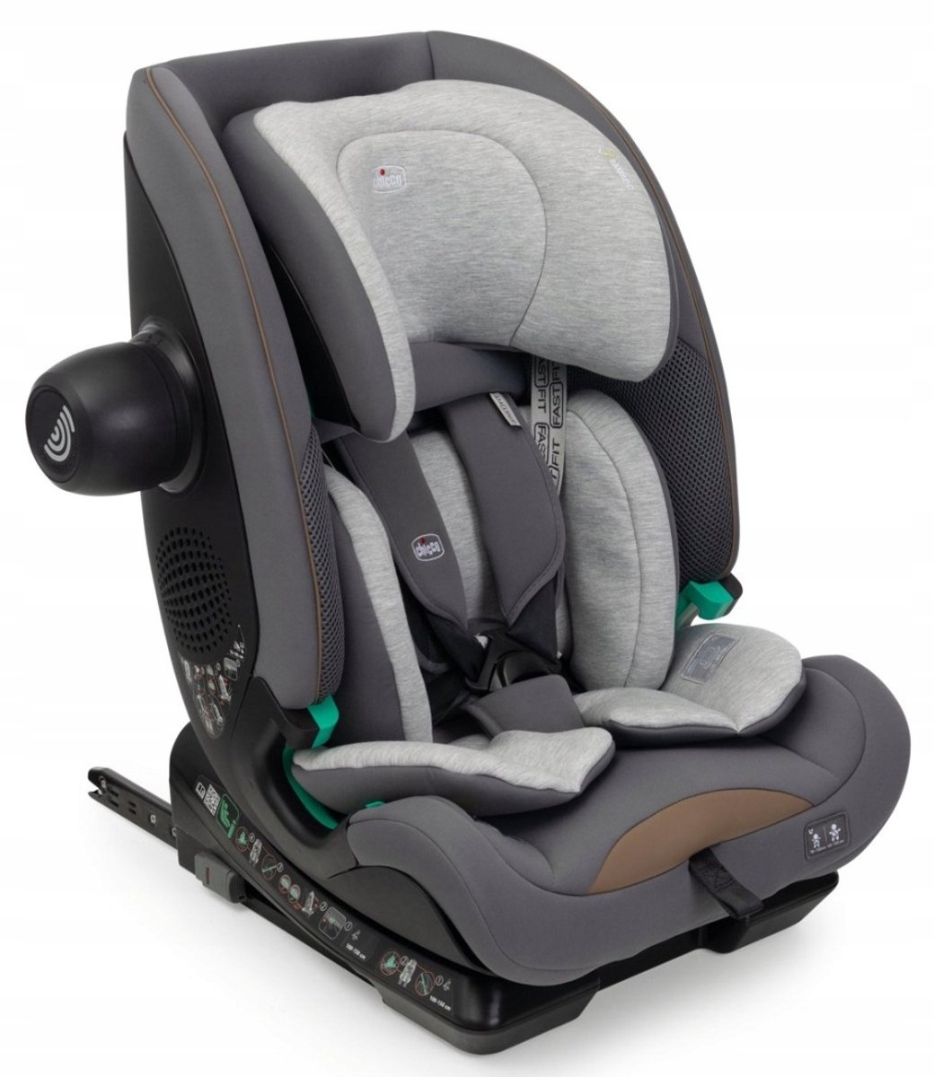 Chicco Seat&Go i-Size Autostoeltje 76-150 cm Glam Grijs