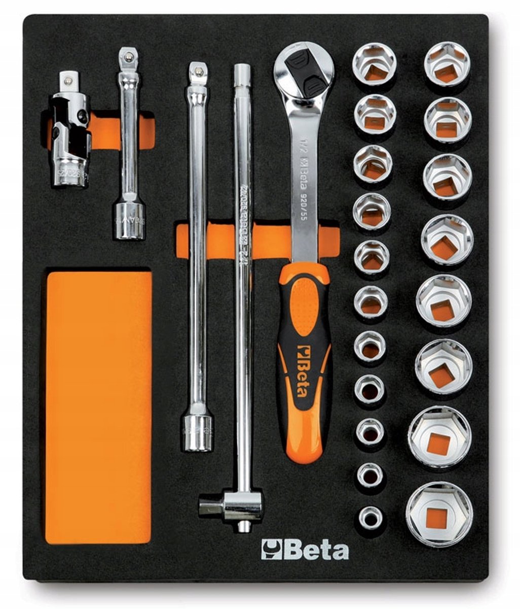 Beta Gereedschap Inleg 2451/MV83 - Zacht, Leeg Profiel