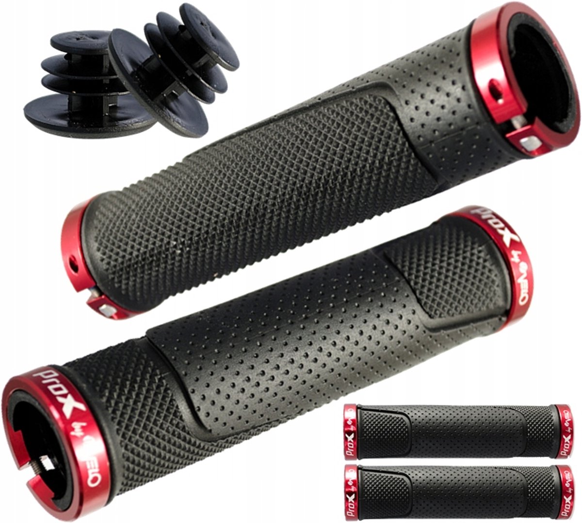 Velo 776D3 Fietshandvatten 129mm - Schroefbaar met Dubbele Klem