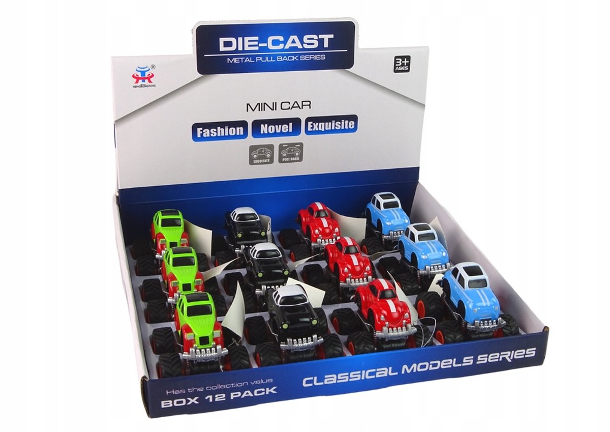 Metalen terreinwagen met grote wielen - Diverse modellen