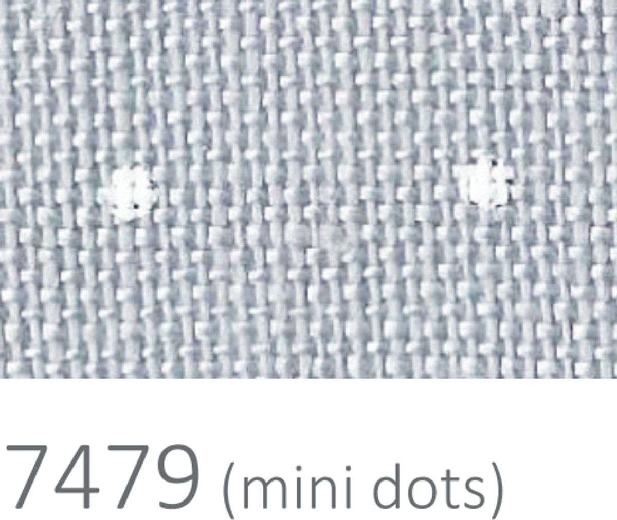 Borduurstof Belfast 32ct (48 x 68 cm) - Zweigart - 100% Linnen - Mini dots Grey - 7479