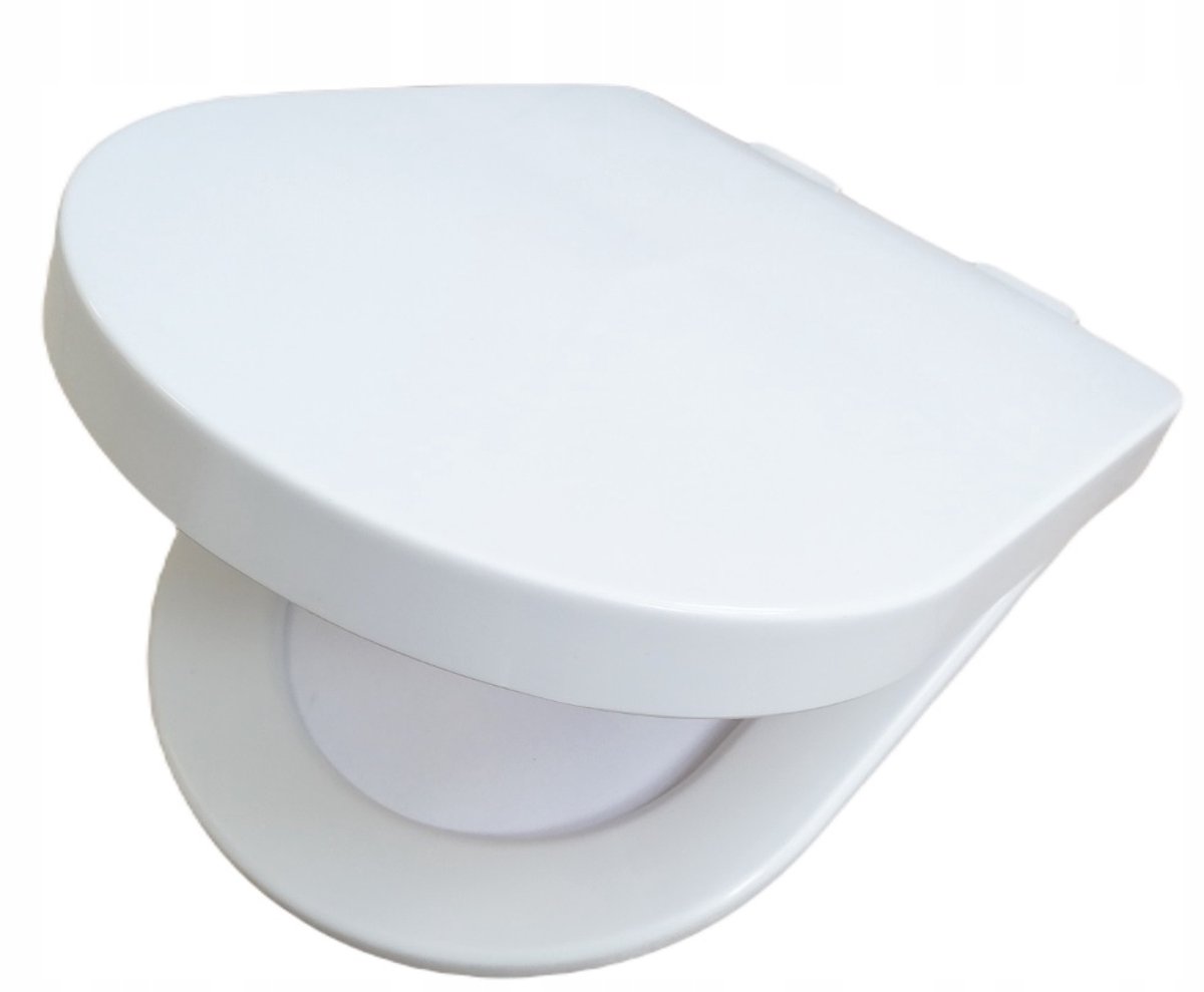 Softclose toiletbril voor Alterna VIVO, easy release, witte Duroplast