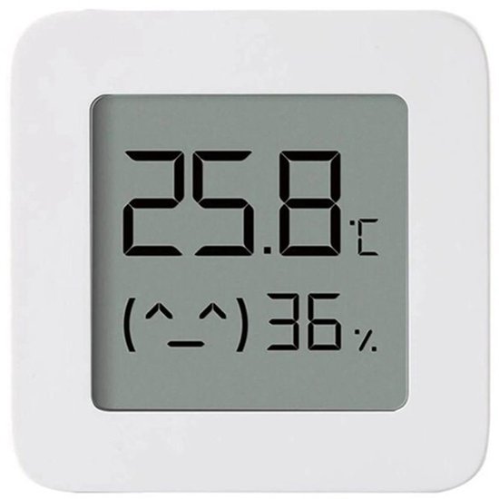 Xiaomi, Mi 2 Temperatuur- en vochtigheidsmonitor met LCD-scherm, Wit