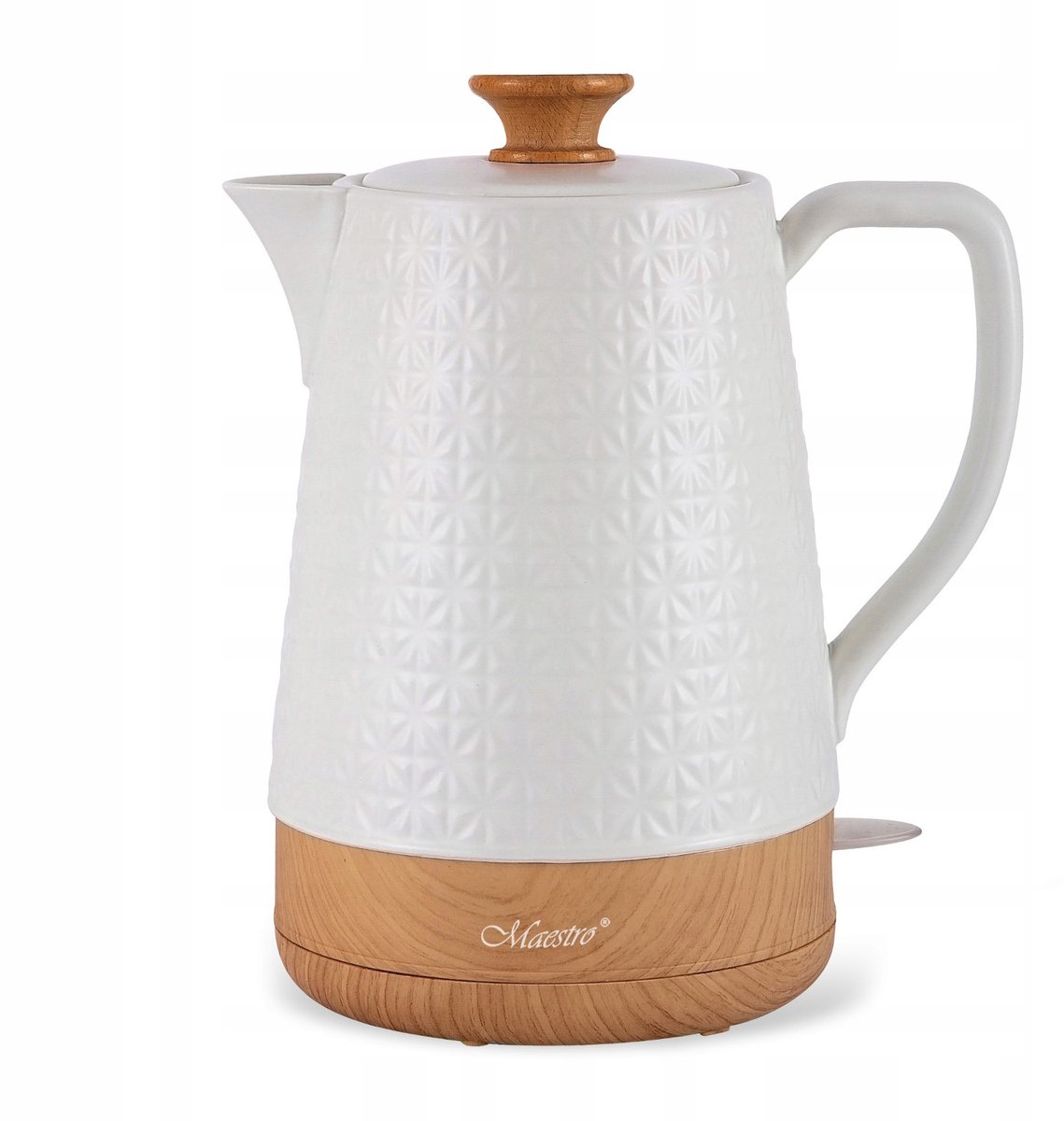 Maestro snoerloze waterkoker, keramisch, 1800W, 1,8l, MR076