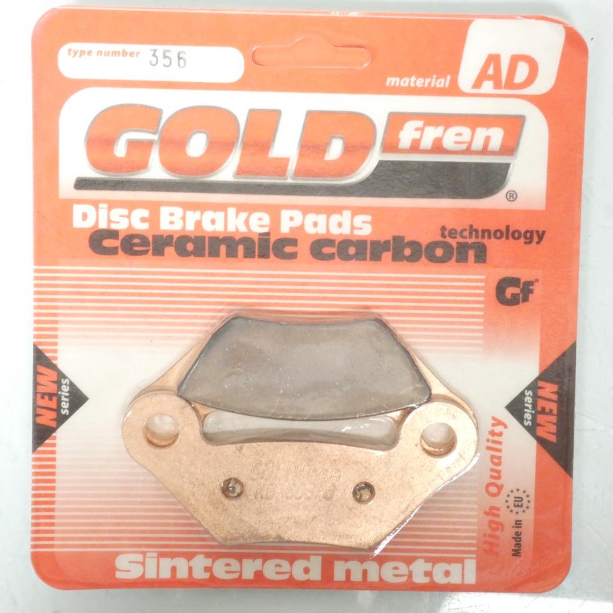 Plaquette de frein Gold Fren pour Quad Jcb 800 D Workmax 4x4 2010 à 2014 AVG/AVD/ARD Neuf