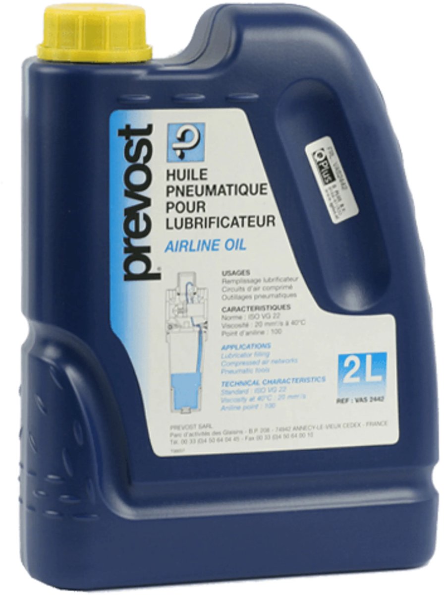 Prevost Pneumatische Olie - 2 liter