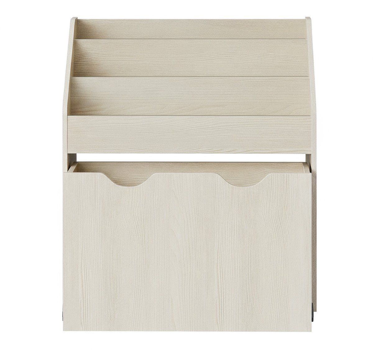 Kinderplank – Speelgoedplank met 3 niveaus – 29,5 x 62,5 x 70,2 cm – Wit