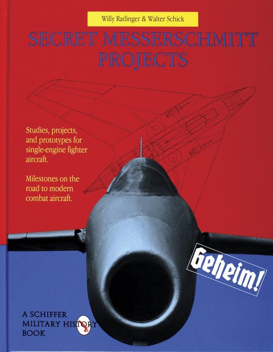 Secret Messerschmitt Projects - cover